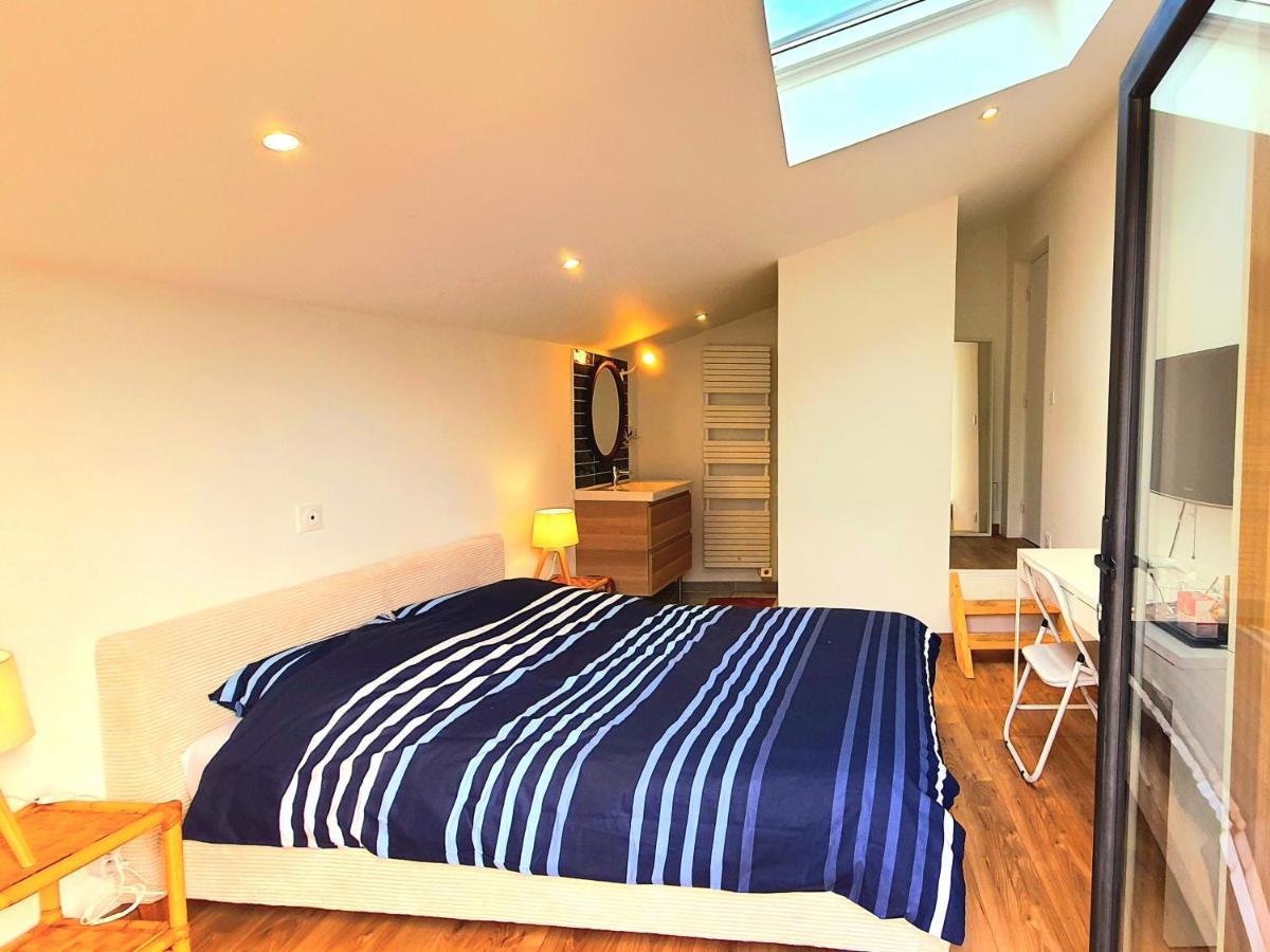 Chambre Paisible Chez L'Habitant En Rez De Chaussee Avec Salle D'Eau 10 Min Gare Et Centre Ville Évreux Eksteriør bilde